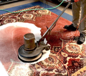 تنظيف سجاد في العين